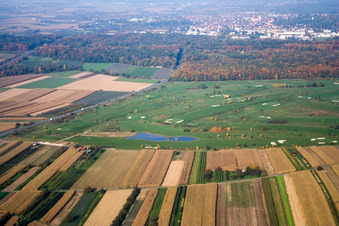 Luftbild von Urloffen, Golfclub Urloffen e.V in Appenweier im Bundesland Baden-Württemberg, Deutschland