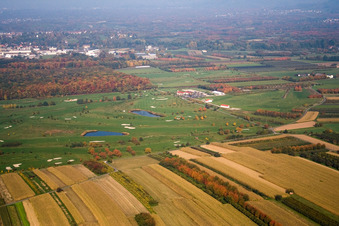 Luftaufnahme von Urloffen, Golfclub Urloffen e.V in Appenweier im Bundesland Baden-Württemberg, Deutschland