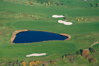 Urloffen, Golfclub Urloffen e.V in Appenweier im Bundesland Baden-Württemberg, Deutschland vom Flugzeug aus