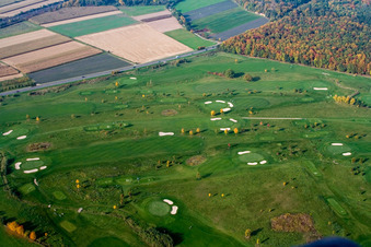 Drohnenbild von Urloffen, Golfclub Urloffen e.V in Appenweier im Bundesland Baden-Württemberg, Deutschland