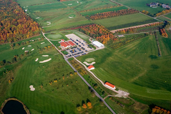 Urloffen, Golfclub Urloffen e.V in Appenweier im Bundesland Baden-Württemberg, Deutschland von einer Drohne aus