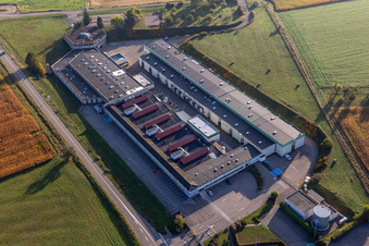 Luftbild von Gunther Tools in Soultz-sous-Forêts im Bundesland Bas-Rhin, Frankreich