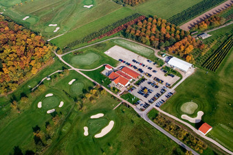 Gelände des Golfplatz des Golfclub Urloffen in Appenweier im Bundesland Baden-Württemberg, Deutschland