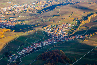Ranschbach von Osten im Bundesland Rheinland-Pfalz, Deutschland