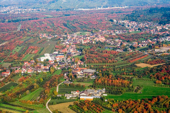 Mösbach von Süden in Achern im Bundesland Baden-Württemberg, Deutschland