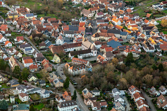 Stiftskirche in Klingenmünster im Bundesland Rheinland-Pfalz, Deutschland