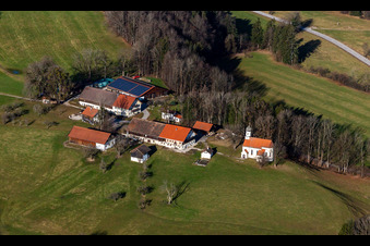 St. Margaretha im Ortsteil Oberfischbach in Wackersberg im Bundesland Bayern, Deutschland