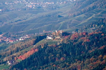 Burgruine Neu-Windeck im Ortsteil Matzenhöfe in Lauf im Bundesland Baden-Württemberg, Deutschland