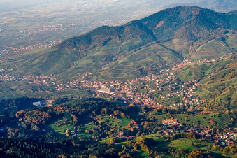 Untertal von Südwesten in Bühlertal im Bundesland Baden-Württemberg, Deutschland