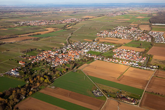 Dammheim von Südwesten in Landau in der Pfalz im Bundesland Rheinland-Pfalz, Deutschland