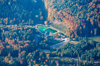 Waldseebad in Gaggenau im Bundesland Baden-Württemberg, Deutschland
