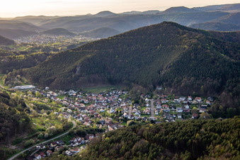 Lug von Osten im Bundesland Rheinland-Pfalz, Deutschland
