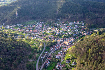 Lug von Süden im Bundesland Rheinland-Pfalz, Deutschland