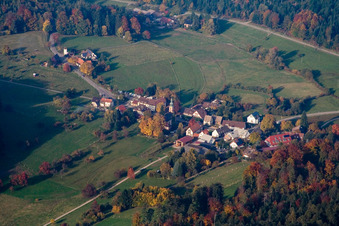 Freiolsheim von Südwesten in Gaggenau im Bundesland Baden-Württemberg, Deutschland