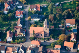 St. Georg im Ortsteil Völkersbach in Malsch im Bundesland Baden-Württemberg, Deutschland