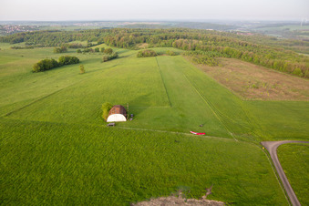L'Oiseau Blanc ULM Platforme in Achen im Bundesland Moselle, Frankreich