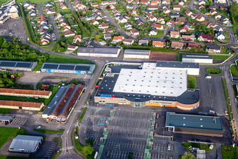 Super U et Drive in Sarralbe im Bundesland Moselle, Frankreich