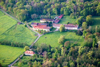 Luftbild von Chateau Bonnefontaine in Altwiller im Bundesland Bas-Rhin, Frankreich