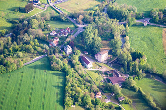 Alte Mühle an der Saar in Diedendorf im Bundesland Bas-Rhin, Frankreich