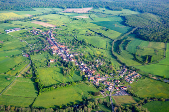Diedendorf von Südosten im Bundesland Bas-Rhin, Frankreich