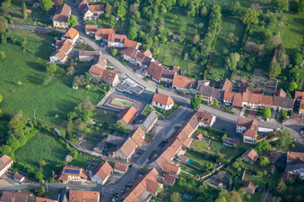 Rue Principale in Burbach im Bundesland Bas-Rhin, Frankreich