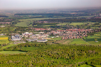 Sarre-Union von Südosten im Bundesland Bas-Rhin, Frankreich