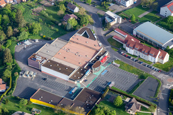 Super U et Drive in Diemeringen im Bundesland Bas-Rhin, Frankreich