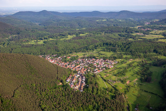 Luftaufnahme von Wernersberg im Bundesland Rheinland-Pfalz, Deutschland