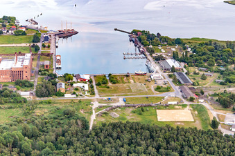 Peenemünder Hafen im Bundesland Mecklenburg-Vorpommern, Deutschland