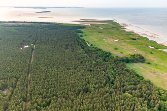 Raketenrampen am Strand Sperrgebiet von Peenemünde im Bundesland Mecklenburg-Vorpommern, Deutschland