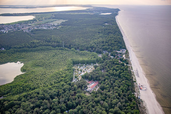 Strand des Ostseebad Ückeritz im Bundesland Mecklenburg-Vorpommern, Deutschland