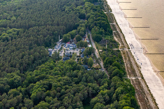 Feriensiedlung Hinter der Düne in Ückeritz im Bundesland Mecklenburg-Vorpommern, Deutschland
