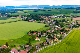 Ortsteil Burkersdorf in Zittau im Bundesland Sachsen, Deutschland