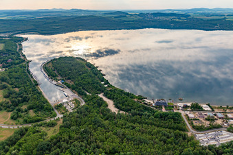 Jachthafen Hagenwerder am Berzdorfer See in Görlitz im Bundesland Sachsen, Deutschland