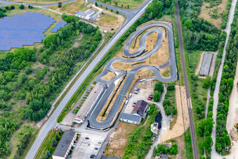 Kartbahn Görlitz Ring im Ortsteil Hagenwerder im Bundesland Sachsen, Deutschland