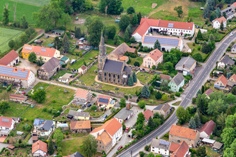 Nikolaikirche Leuba in Ostritz im Bundesland Sachsen, Deutschland