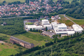 Denkmal der Stiftung Kraftwerk Hirschfelde und HGS GmbH in Zittau im Bundesland Sachsen, Deutschland