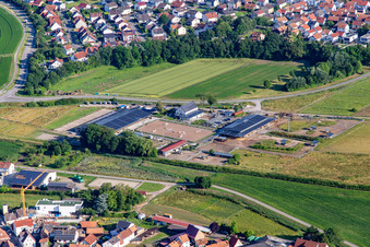 Reitstall Erlenhof Neupotz im Bundesland Rheinland-Pfalz, Deutschland