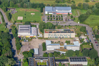 IGS Kandel nach dem Abriss der Altbauten im Bundesland Rheinland-Pfalz, Deutschland