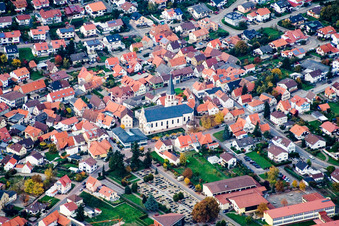 St. Juliana in Malsch im Bundesland Baden-Württemberg, Deutschland