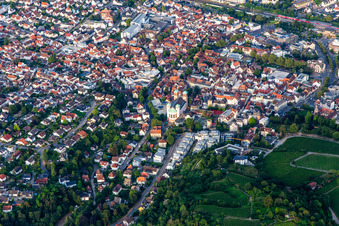 Stadtkirche Sankt Georg Bensheim im Bundesland Hessen, Deutschland