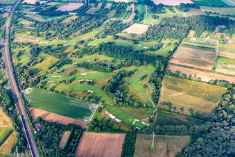 Luftbild von Golfpark Kurpfalz in Schifferstadt im Bundesland Rheinland-Pfalz, Deutschland