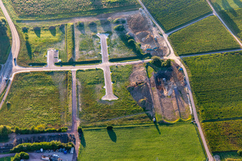Neues Gewerbegebiet Bahnhofstr in Klingenmünster im Bundesland Rheinland-Pfalz, Deutschland