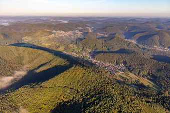 Luftbild von Spirkelbach von Osten im Bundesland Rheinland-Pfalz, Deutschland