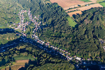 Niedersimten von Osten in Pirmasens im Bundesland Rheinland-Pfalz, Deutschland