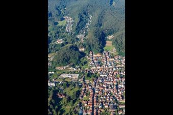 Felsenland-Jugendherberge Dahn im Bundesland Rheinland-Pfalz, Deutschland