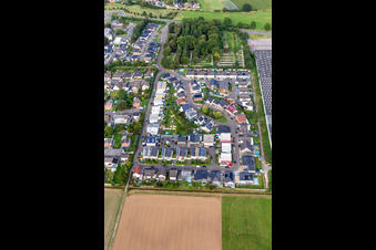 Korbmacherstraße im Ortsteil Hilfarth in Hückelhoven im Bundesland Nordrhein-Westfalen, Deutschland