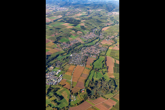 Ortschaften im Klingbachtal im Ortsteil Billigheim in Billigheim-Ingenheim im Bundesland Rheinland-Pfalz, Deutschland