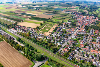 Neubaugebiet Im Kirschgarten am Bahnhof in Erschließung in Winden im Bundesland Rheinland-Pfalz, Deutschland