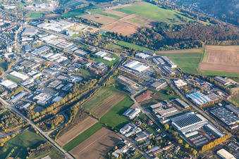 Industriegebiet Blocksbergsträße und Rheinstr in Pirmasens im Bundesland Rheinland-Pfalz, Deutschland